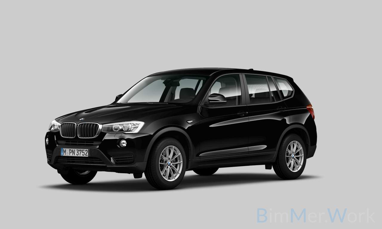 Exterior of BMW X3 xDrive20d (Sports Activity Vehicle (5 Doors)), VIN WBAWZ510400M35855
