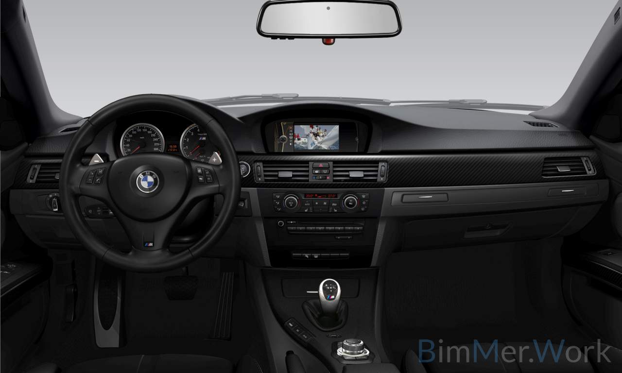 Interior of BMW M3 (Coupe (2 Doors)), VIN WBSKG91090E568928