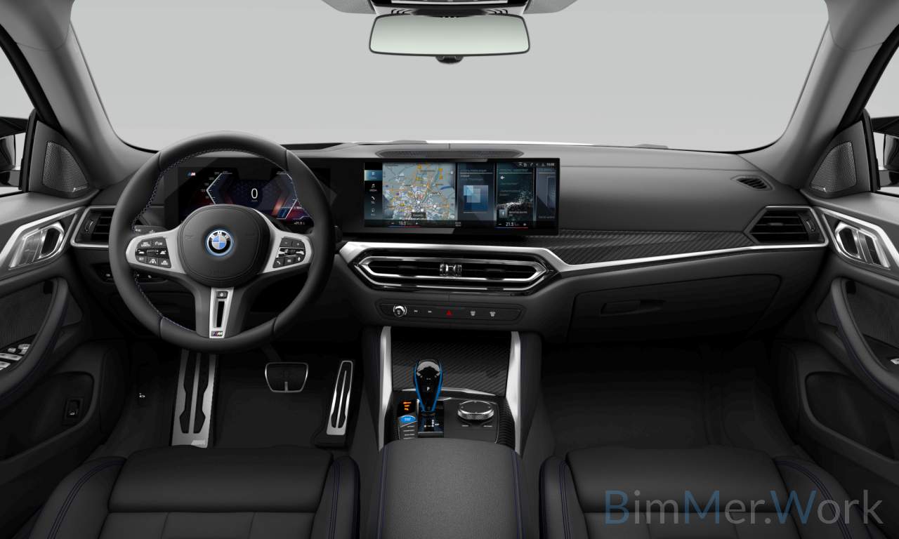 Interior of BMW i4 M50 (Gran Coupe (5 Doors)), VIN WBY31AW07NFM64851